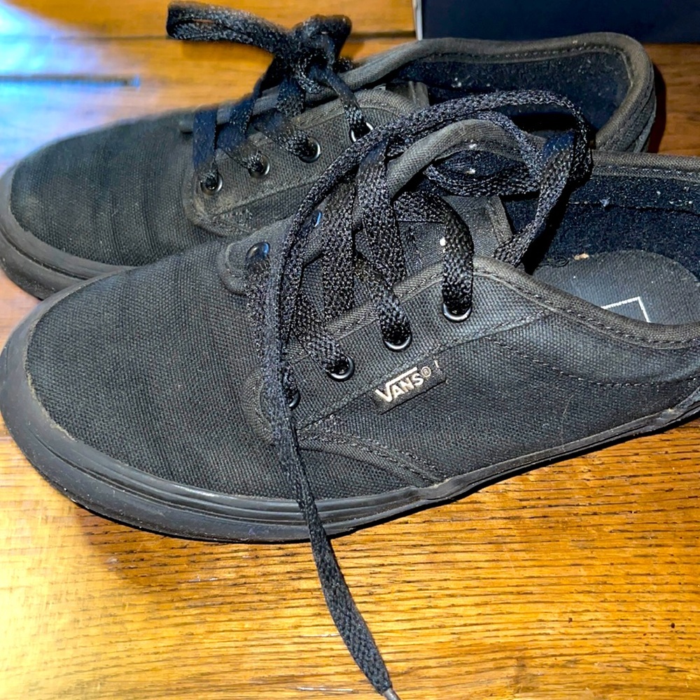 Black youth boy vans